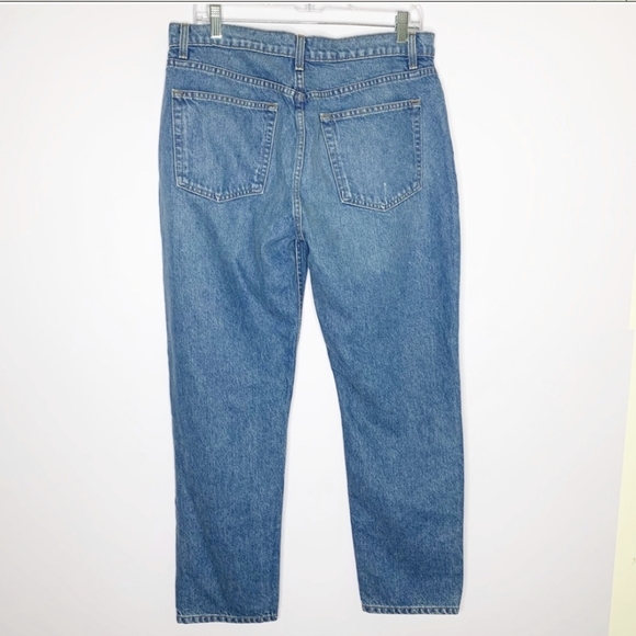 🌹♻️🇺🇲REFORMATION- Cigarette HIGH Waist JULIA JEAN Mom Straight Slim - Picture 5 of 8